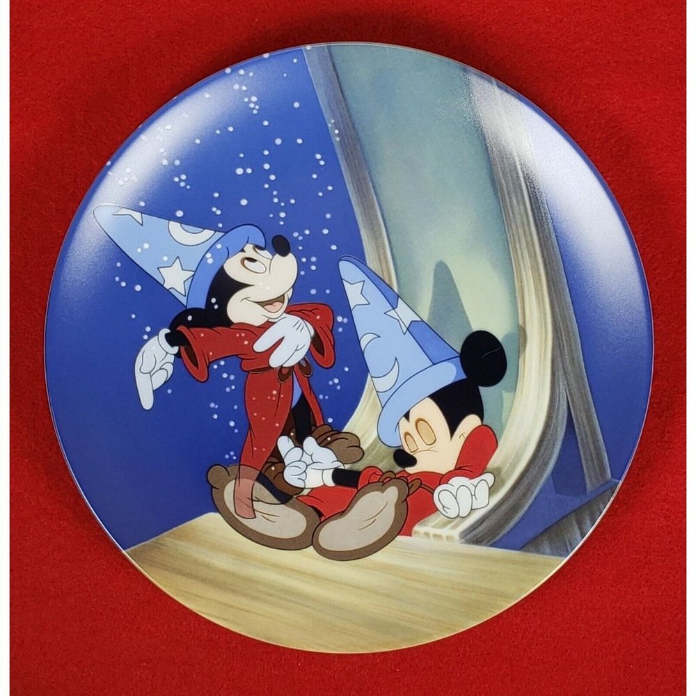 Fantasia‎ Collectors Plate "Dreams of Power" by Knowles MIB +COA